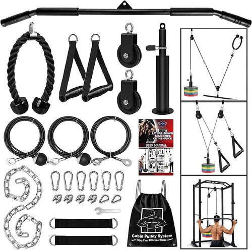 Cable pulley system - pulley, gym