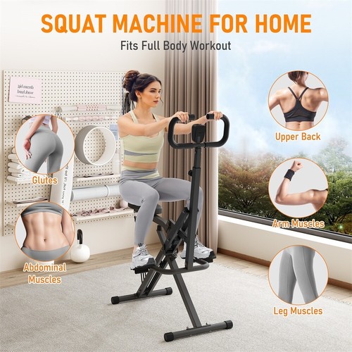 Squat rowing machine foldable - squat,