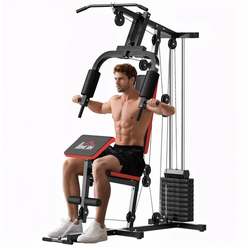 Homcom multi home gym machine - home,