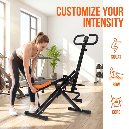 Squat rowing machine - squat,