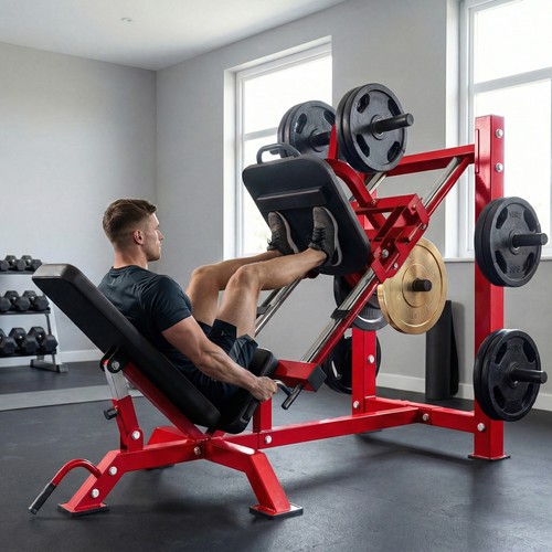 Home gym leg press machine - leg,